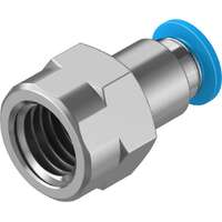 QSF-1/4-6-B-100 Push-in fitting