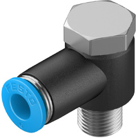 FESTO QSLV-1/8-6-100 Push-in L-fitting 130750 x100 pack