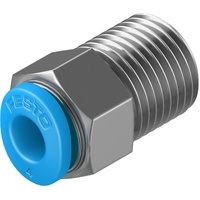 FESTO QSM-1/8-4-100 Push-in fitting 130755 x100 pack