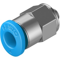 FESTO QSM-M3-4-100 Push-in fitting 130776 x100 pack
