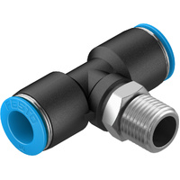 FESTO QST-1/4-10-50 Push-in T-fitting 130798 x100 pack