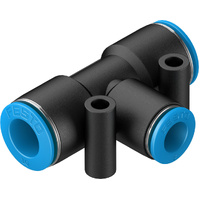 FESTO QST-10-8-50 Push-in T-connector 130822 x100 pack