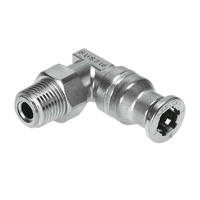 FESTO CRQSL-1/8-4 4mm Push-in L-fitting 132598 (x10 pack)