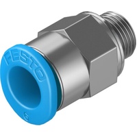 FESTO QSM-M6-6 6mm Push-in fitting 132600 (x10 pack)