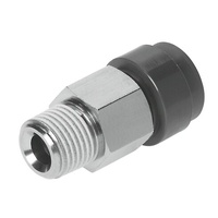 FESTO QS-V0-1/8-4 4mm Push-in fitting 132888 (x10 pack)
