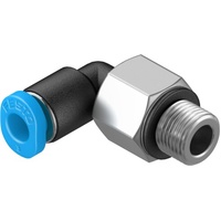 FESTO QSML-M5-2 Push-in L-fitting 133031 (x10 pack)
