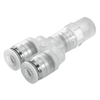 FESTO NPQP-Y-R14-Q4-FD-P10 Push-in Y-fitting 133082 (x10 pack)