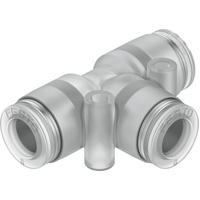 FESTO NPQP-T-Q8-E-FD-P10 Push-in T-connector 133112 (x10 pack)