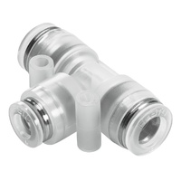 FESTO NPQP-T-Q8-Q6-FD-P10 Push-in T-connector 133116 (x10 pack)