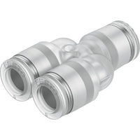 FESTO NPQP-Y-Q8-E-FD-P10 Push-in Y-connector 133121 (x10 pack)