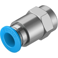 FESTO QSF-1/8-8-B 8mm Push-in fitting 153025 (x10 pack)