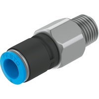 FESTO QSR-1/4-8 8mm Push-in fitting, rotatable 153405 (x10 pack)