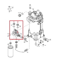 1622 2728 01 Oil Filter Housing Atlas Copco