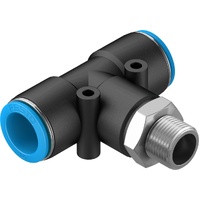 FESTO QST-3/8-16 16mm Push-in T-fitting 164959 (x10 pack)