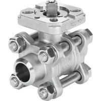 FESTO VZBA-21/2"-WW-63-T-22-F0710-V4V4T Ball valve 1686702