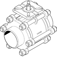 FESTO VZBA-3"-WW-63-T-22-F0710-V4V4T Ball valve 1686704