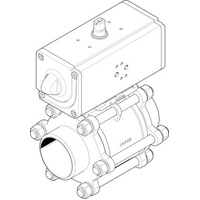 FESTO VZBA-4"-WW-63-T-22-F10-V4V4T-PP240-R-90-C ball valve actuator unit 1810740