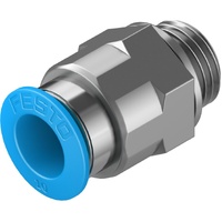 FESTO QS-G1/4-10 10mm Push-in fitting 186101 (x10 pack)