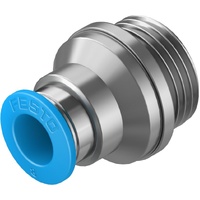 FESTO QS-G3/8-8-I 8mm Push-in fitting 186111 (x10 pack)