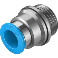FESTO QS-G1/2-12-I 12mm Push-in fitting 186115 (x10 pack)