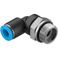 FESTO QSL-G3/8-8 8mm Push-in L-fitting 186121 (x10 pack)