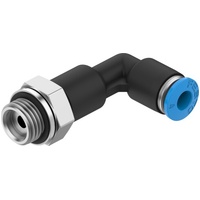 FESTO QSLL-G1/8-8 4mm Push-in L-fitting, long 186130 (x10 pack)