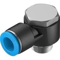FESTO QSLV-G3/8-12 12mm Push-in L-fitting 186145 (x10 pack)
