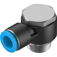 FESTO QSLV-G1/2-12 12mm Push-in L-fitting 186146 (x10 pack)