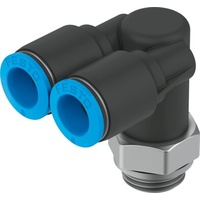 FESTO QSYL-G1/4-8 Push-in Y-fitting 186193 (x10 pack)