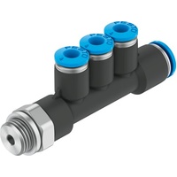 FESTO QST3-G3/8-10-8 Multiple distributor 186219 (x10 pack)