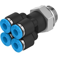 FESTO QSQ-G1/4-4 Multiple distributor 186221 (x10 pack)