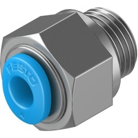 FESTO QSM-G1/8-4 4mm Push-in fitting 186264 (x10 pack)