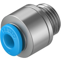 FESTO QSM-G1/8-4-I 4mm Push-in fitting 186266 (x10 pack)