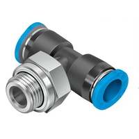 FESTO QSMT-G1/8-4 Push-in T-fitting 186272 (x10 pack)