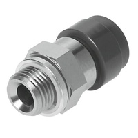 FESTO QS-V0-G1/4-12 12mm Push-in fitting 186319 (x10 pack)