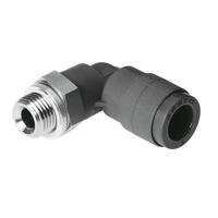 FESTO QSL-V0-G3/8-10 Push-in L-fitting 186332 (x10 pack)