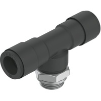 FESTO QST-V0-G1/4-8 Push-in T-fitting 186339 (x10 pack)