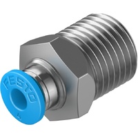 FESTO QS-1/4-4 4mm Push-in fitting 190644 (x10 pack)