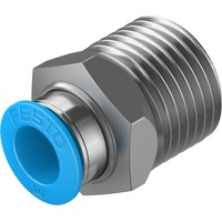 FESTO QS-1/2-10 10mm Push-in fitting 190646 (x10 pack)