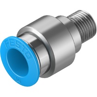 FESTO QS-1/8-10-I 10mm Push-in fitting 190647 (x10 pack)