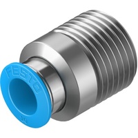 FESTO QS-1/2-10-I 10mm Push-in fitting 190648 (x10 pack)