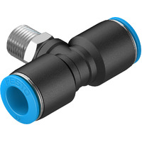 QST-1/4-12 Push-in T-fitting