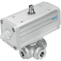FESTO VZBA-3/4"-GGG-63-32T-F0405-V4V4T-PP30-R-90-C ball valve actuator unit 1915075