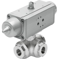 FESTO VZBA-2"-GGG-63-32T-F0507-V4V4T-PS90-R-90-4-C ball valve actuator unit 1915751