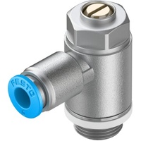 FESTO GRLA-1/4-QS-6-D One-way flow control valve 193146