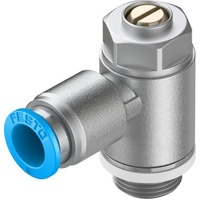 FESTO GRLA-1/4-QS-8-D One-way flow control valve 193147