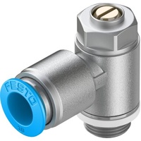 FESTO GRLA-1/4-QS-10-D One-way flow control valve 193148