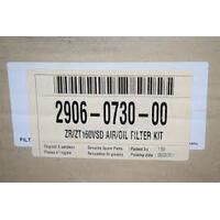 2906 0730 00-ZR/ZT160VSD AIR/OILFILTER KIT