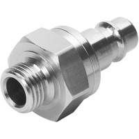 KS4-1/4-A-R Quick coupling plug