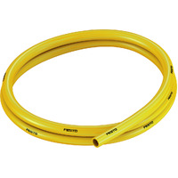PUN-V0-10X2-GE-C Plastic tubing 10mm OD Yellow PU tube